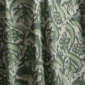 Green - Bagru Dabu Hand Block Print Natural Dyed Cotton Fabric 03