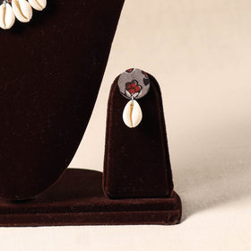 Shell Work Fabart Necklace Set