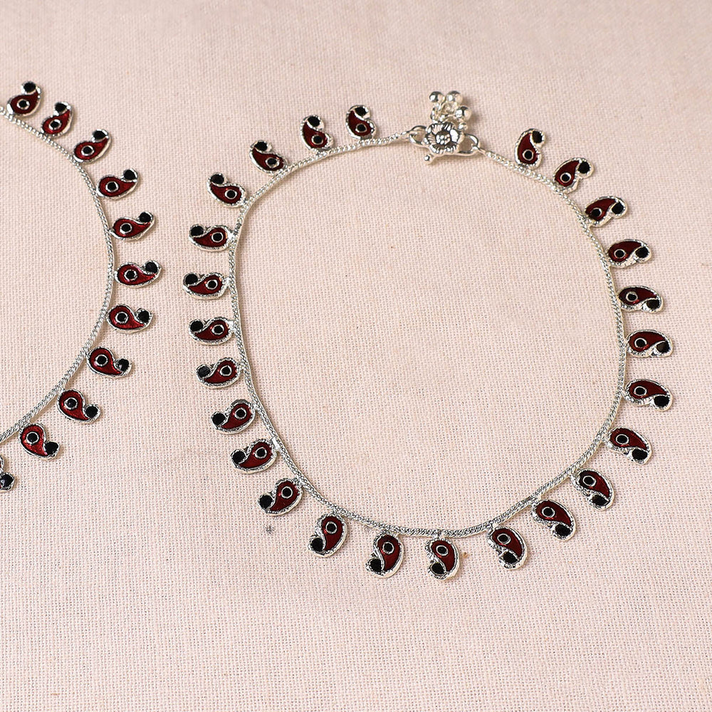 meenakari anklets