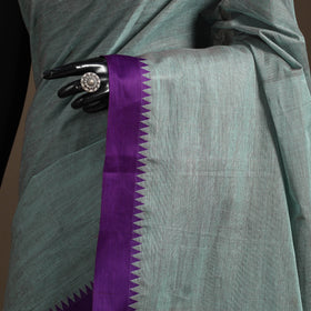 Blue - kandangi chettinad cotton saree with border 112