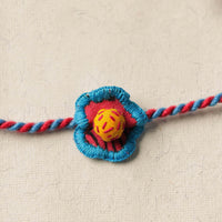 Flower - Handmade Threadwork Kids Rakhi 207