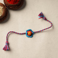 Flower - Handmade Threadwork Kids Rakhi 207