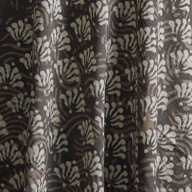 Gray - Bagru Dabu Hand Block Print Natural Dyed Cotton Fabric 11