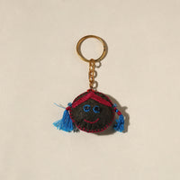 Doll - Handmade Threadwork Felt Keychain