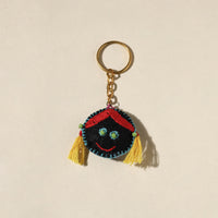 Doll - Handmade Threadwork Felt Keychain