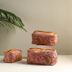  Indian Handmade Toiletry Bags 
