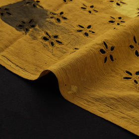 Natural Dyed Ajrakh Hand Block Print Cotton Hakoba Fabric 114