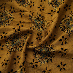 Natural Dyed Ajrakh Hand Block Print Cotton Hakoba Fabric 116