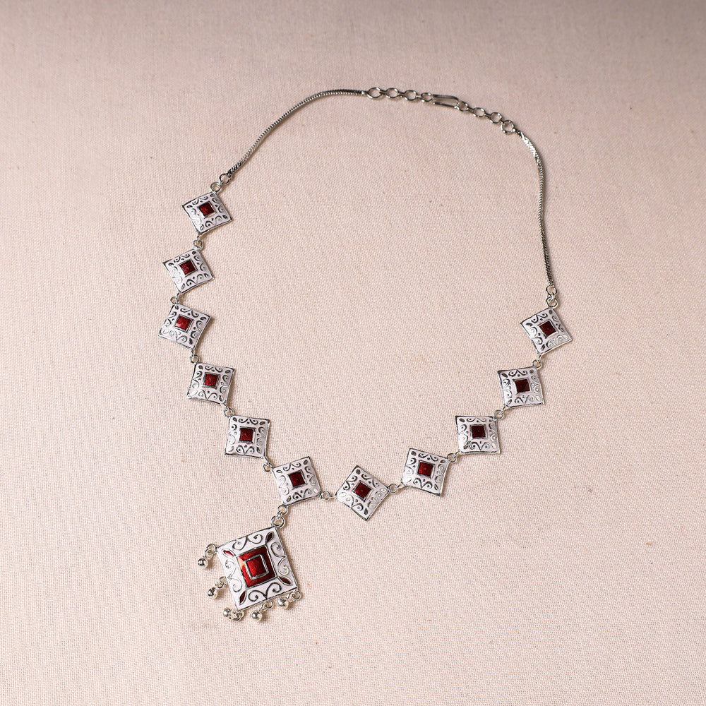 meenakari necklace