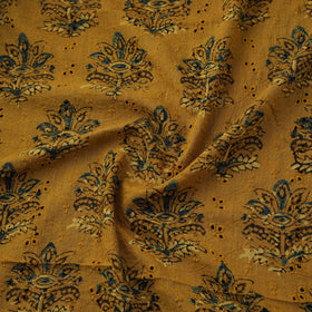 Natural Dyed Ajrakh Hand Block Print Cotton Hakoba Fabric 119