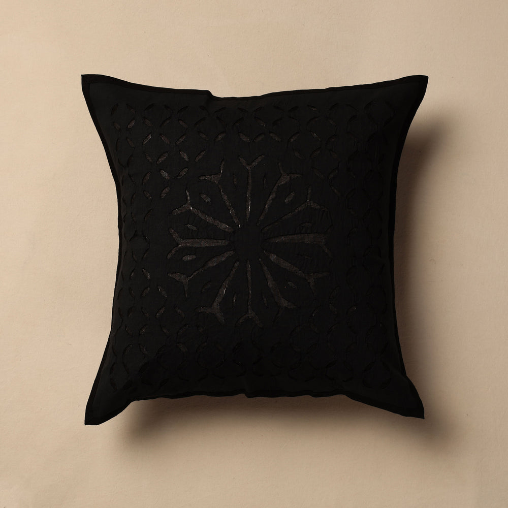 Applique Work Cushion Cover