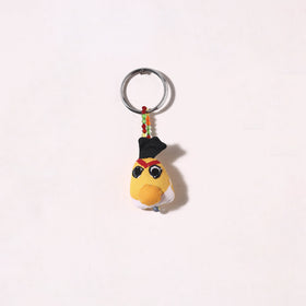 Yellow Angry Bird Keychain