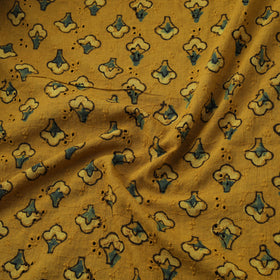 Natural Dyed Ajrakh Hand Block Print Cotton Hakoba Fabric 120