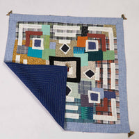 Tagai Patchwork Baby Quilt / Gudri / Blanket (40 X 40 IN) 05