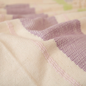 Pure Cotton Handwoven Bed/Sofa Throw with Cushion Cover Set 04