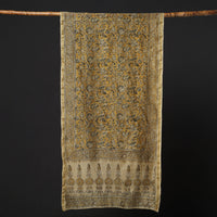 Pedana Block Print Chanderi Silk Kalamkari Stole 22