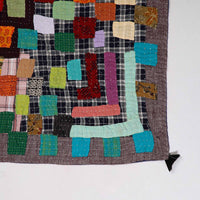 Tagai Patchwork Baby Quilt / Gudri / Blanket (40 X 40 IN) 06