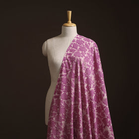 Pink - Bagru Dabu Hand Block Print Natural Dyed Cotton Fabric 26