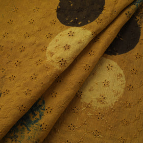 Natural Dyed Ajrakh Hand Block Print Cotton Hakoba Fabric 124