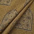 Natural Dyed Ajrakh Hand Block Print Cotton Hakoba Fabric 125