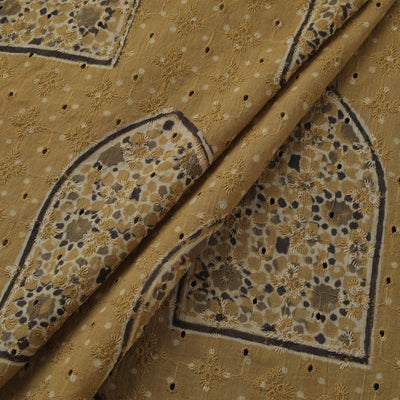 Natural Dyed Ajrakh Hand Block Print Cotton Hakoba Fabric 125