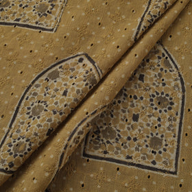 Natural Dyed Ajrakh Hand Block Print Cotton Hakoba Fabric 125