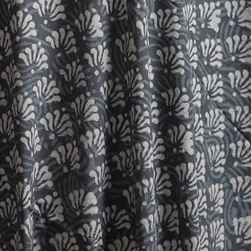 Gray - Bagru Dabu Hand Block Print Natural Dyed Cotton Fabric 27