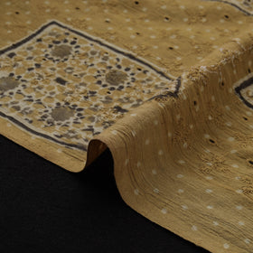 Natural Dyed Ajrakh Hand Block Print Cotton Hakoba Fabric 125