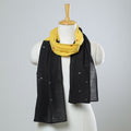  Jamdani Patchwork Cotton Stole 10 