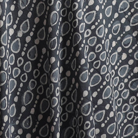 Gray - Bagru Dabu Hand Block Print Natural Dyed Cotton Fabric 30