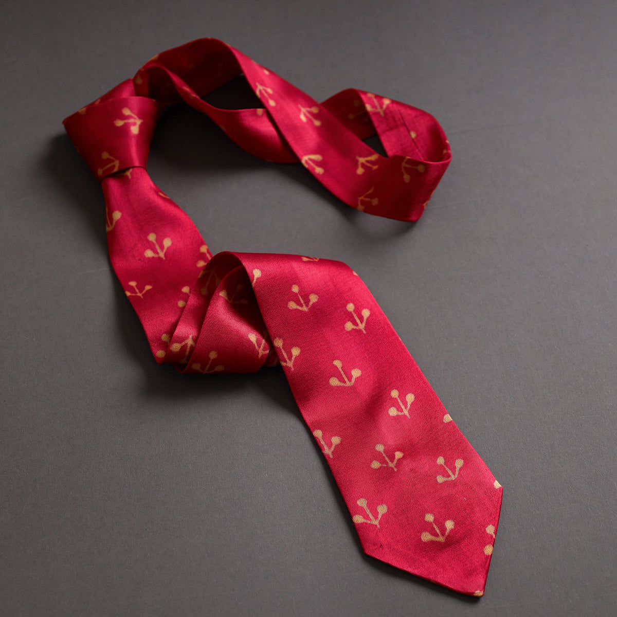 silk necktie