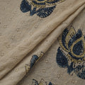 Natural Dyed Ajrakh Hand Block Print Cotton Hakoba Fabric 130