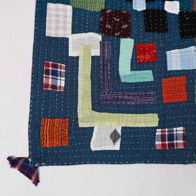 Multicolor - tagai patchwork baby quilt / gudri / blanket