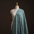 Blue - Bagru Dabu Hand Block Print Natural Dyed Cotton Fabric 35