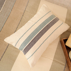 Pure Cotton Handwoven Bed/Sofa Throw with Cushion Cover Set 10