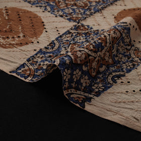 Natural Dyed Ajrakh Hand Block Print Cotton Hakoba Fabric 133
