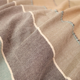 Pure Cotton Handwoven Bed/Sofa Throw with Cushion Cover Set 10