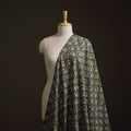 Green - Bagru Dabu Hand Block Print Natural Dyed Cotton Fabric 37
