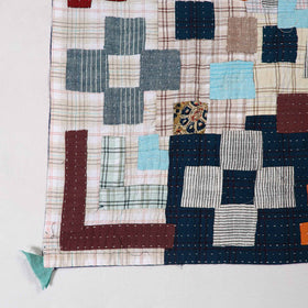 Multicolor - tagai patchwork baby quilt / gudri / blanket
