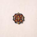 Handpainted Mandala Art Wooden Fridge Magnet 01