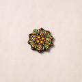 Handpainted Mandala Art Wooden Fridge Magnet 02