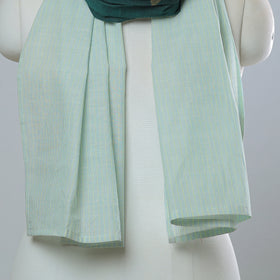 Multicolor - jamdani patchwork cotton stole 38 - handcrafted