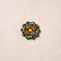 Handpainted Mandala Art Wooden Fridge Magnet 05