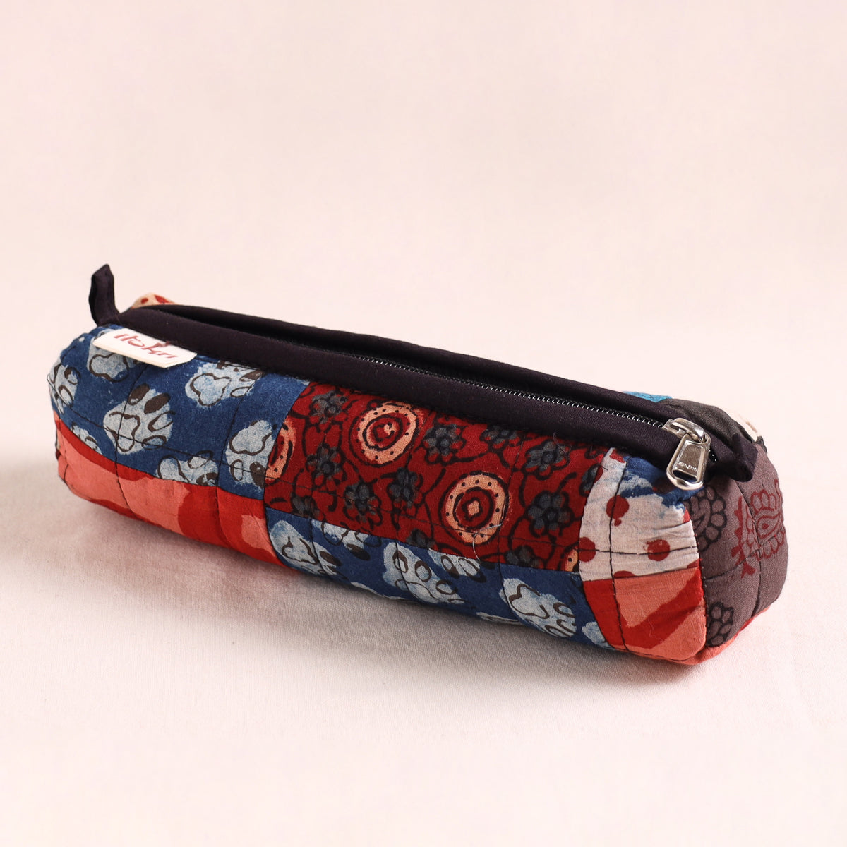 Patchwork Quilted Pencil Pouch 03