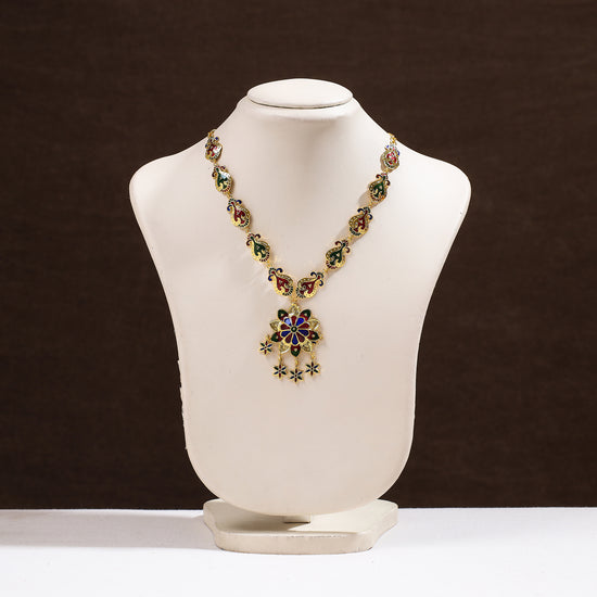 meenakari necklace