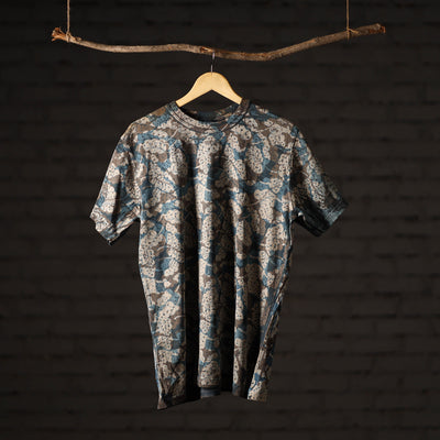 Bindaas art printed cotton unisex round neck t-shirt 43