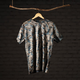 Bindaas art printed cotton unisex round neck t-shirt 43