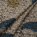 Natural Dyed Ajrakh Hand Block Print Cotton Hakoba Fabric 139