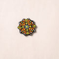 Handpainted Mandala Art Wooden Fridge Magnet 07