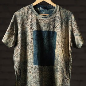 Bindaas art printed cotton unisex round neck t-shirt 49